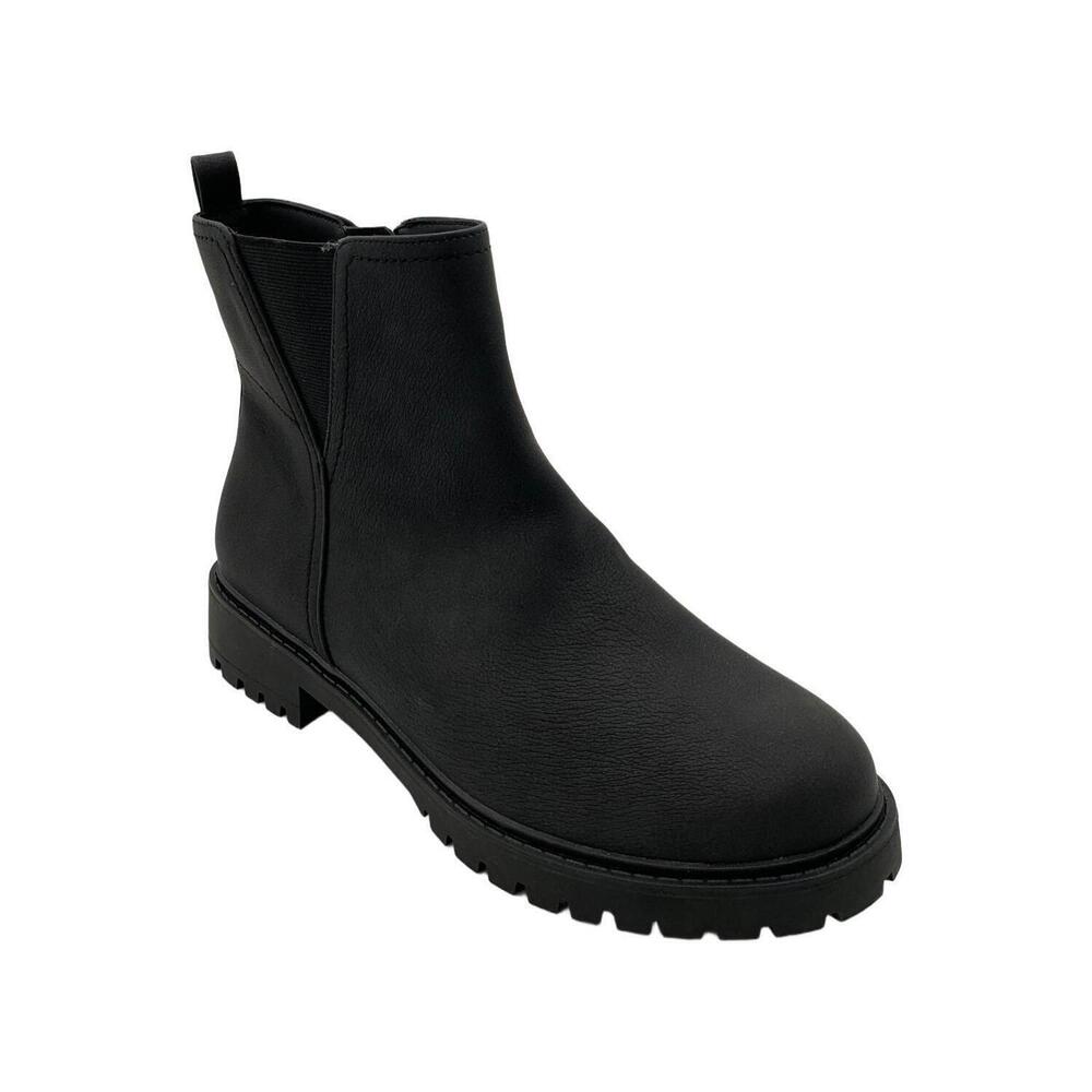 Journee Women's Junnah Ankle Boots Black - Medium